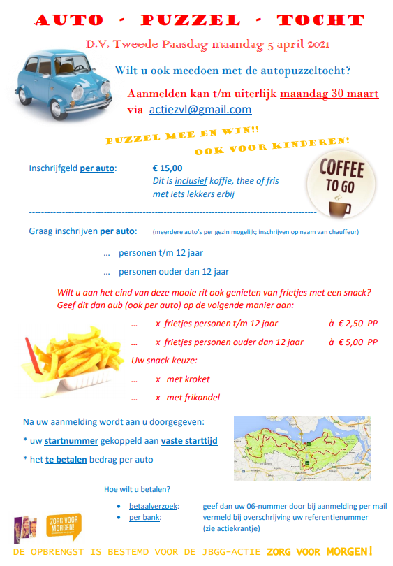 Autopuzzeltocht